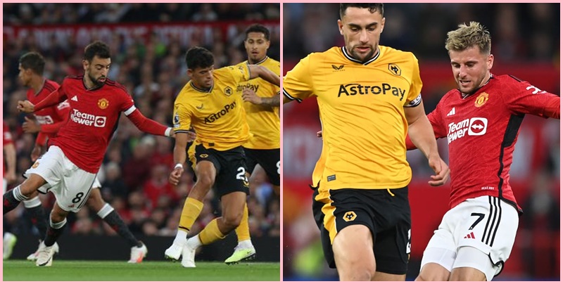  2 số 8 của M.U trong trận đấu với Wolver