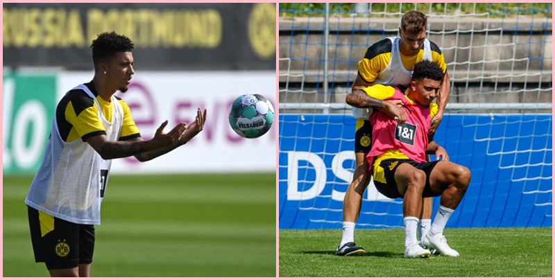 Sancho hư từ thời còn chơi cho Dortmund