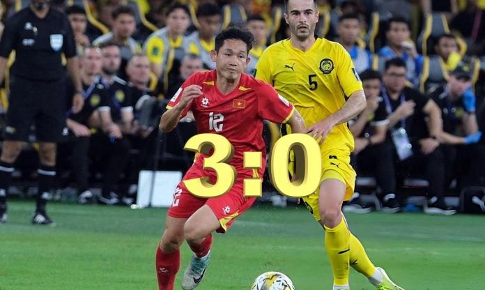 Nếu được xử thắng Malaysia, ĐT Việt Nam sẽ được cộng lớn điểm số và tăng hạng mạnh trên BXH FIFA.