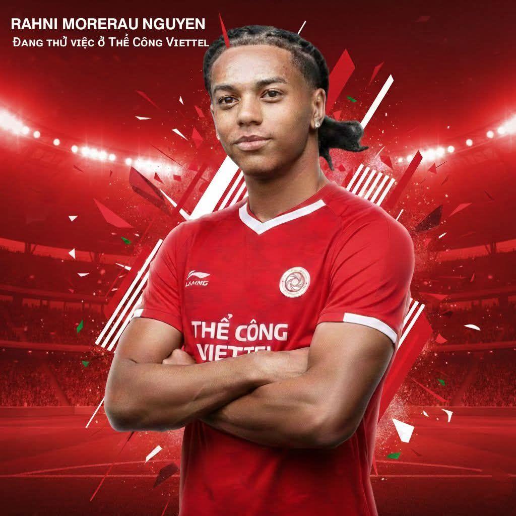 Rahni Moreau Nguyen đang thử việc ở CLB Viettel