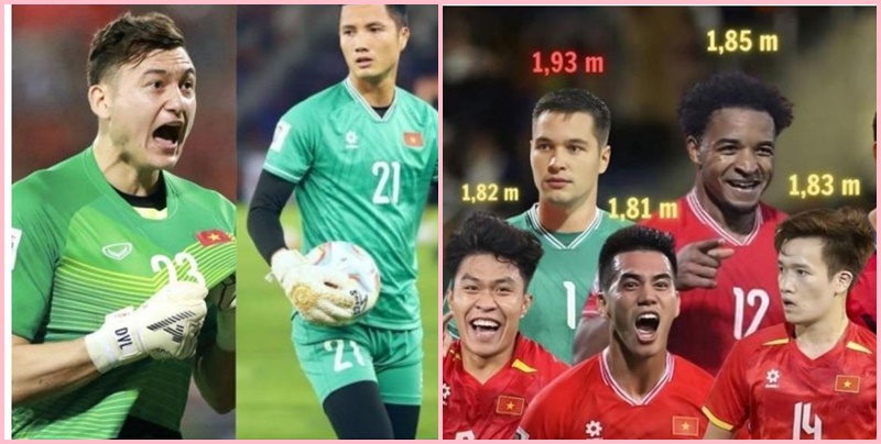 Ở hàng tiền vệ và hàng công ĐT Việt Nam cũng sở hữu những cầu thủ rất cao